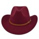 (image for) Cowboy_Hat_BF731-2_wine_red