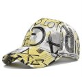 (image for) Printed_Baseball_Cap_CP824-4_yellow