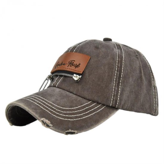 (image for) Washed_Baseball_Cap_CB286-6_coffee