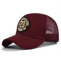 (image for) Mesh_Baseball_Cap_CM550-2_wine_red