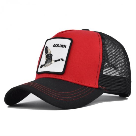 (image for) Washed_Baseball_Cap_CM631-4_red