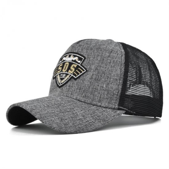 (image for) Mesh_Baseball_Cap_CM608-4_gray