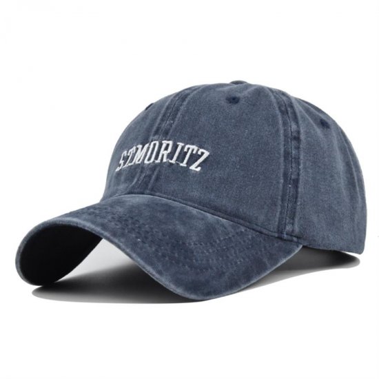 (image for) Washed_Baseball_Cap_CB372-2_navy_blue