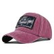 (image for) Washed_Baseball_Cap_CB415-2_wine_red