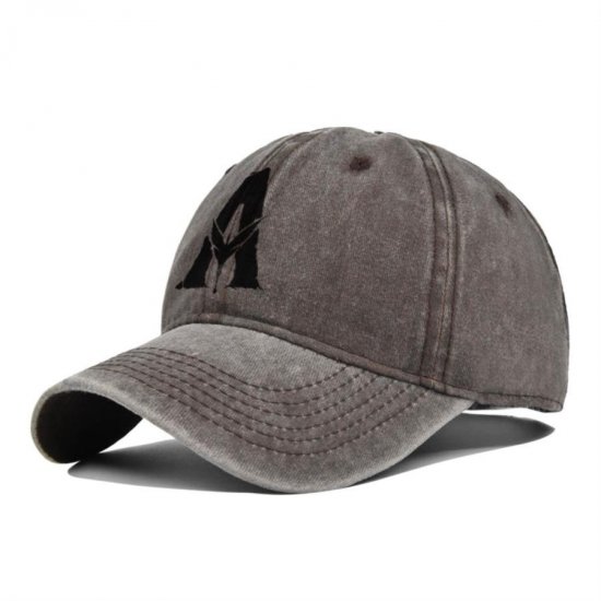 (image for) Washed_Baseball_Cap_CP904-4_coffee