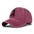 (image for) Printed_Baseball_Cap_CP904-2_wine_red_2