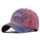 (image for) Washed_Baseball_Cap_CB207-2_navy_blue&_wine_red