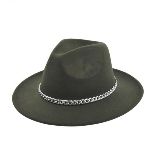 (image for) Fedora_Hat09_BF134-9_olive_green