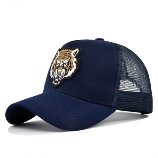 (image for) Mesh_Baseball_Cap_CM587-2_navy_blue