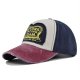 (image for) Printed_Baseball_Cap_CP864-1_wine_red&_navy_blue