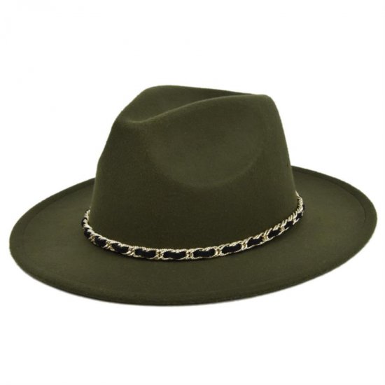 (image for) Fedora_Hat09_BF114-9_olive_green