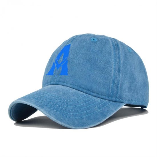 (image for) Printed_Baseball_Cap_CP908-9_turquoise_1