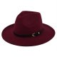 (image for) Fedora_Hat_BF141-2_wine_red