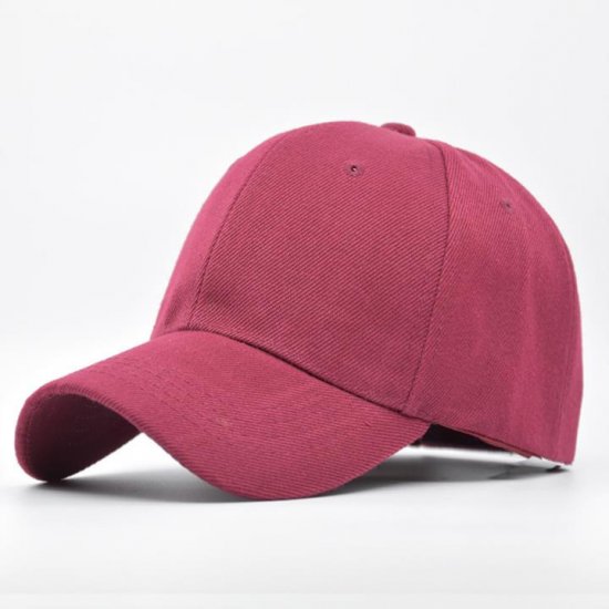 (image for) Blank_Baseball_Cap_CL705-9 _red