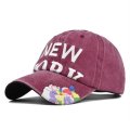 (image for) Washed_Baseball_Cap_CB416-2_wine_red