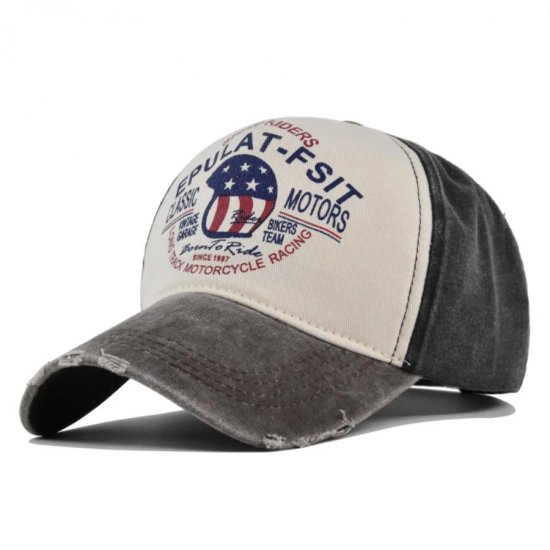 (image for) Washed_Baseball_Cap_CP897-5_coffee&_black