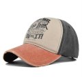 (image for) Printed_Baseball_Cap_CP894-5_orange