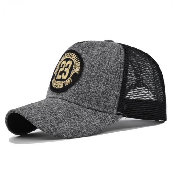 (image for) Mesh_Baseball_Cap_CM550-4_gray