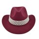 (image for) Cowboy_Hat_BF704-2_wine_red