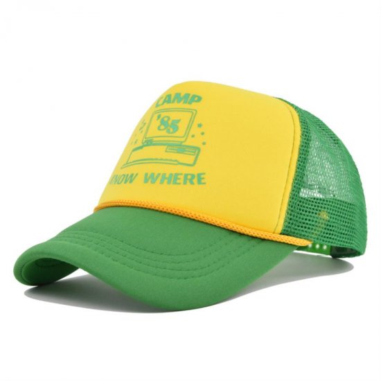 (image for) Mesh_Baseball_Cap_CM643-4_green