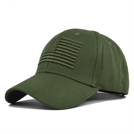 (image for) Embroidered_Cap_CE556-5_olive_green