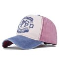 (image for) Printed_Baseball_Cap_CB218-5_navy_blue