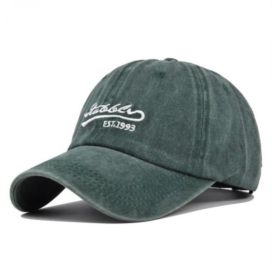 (image for) Washed_Baseball_Cap_CB391-7_olive_green