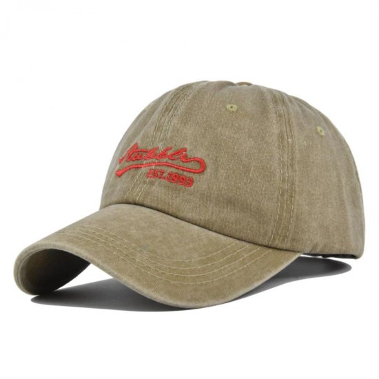 (image for) Washed_Baseball_Cap_CB391-4_khaki