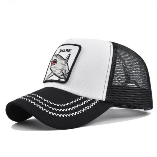 (image for) Mesh_Baseball_Cap_CM529-10_black_white_colour_matching