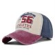 (image for) Washed_Baseball_Cap_CP899-3_wine_red&_navy_blue