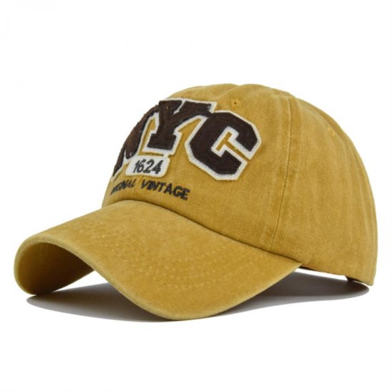 (image for) Washed_Baseball_Cap_CB377-6_yellow