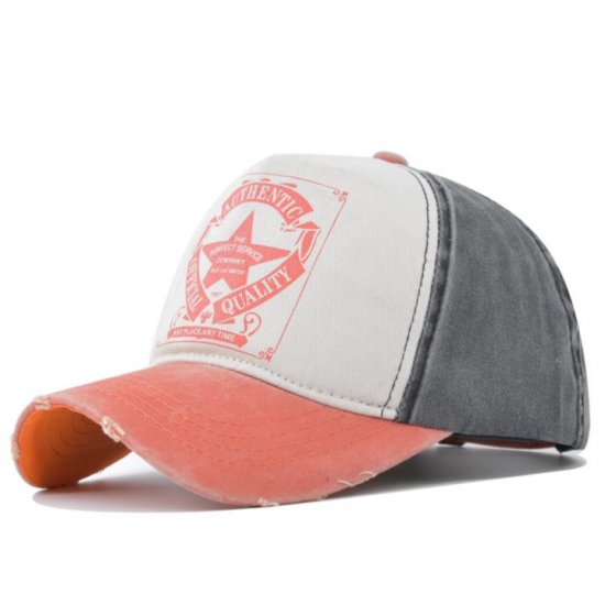 (image for) Washed_Baseball_Cap_CB219-2_orange