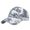 (image for) Printed_Baseball_Cap_CP825-2_Chinoiserie _blue