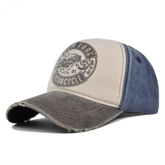 (image for) Printed_Baseball_Cap_CP895-4_coffee