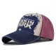 (image for) Printed_Baseball_Cap_CP863-3_navy_blue