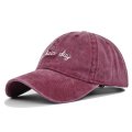 (image for) Washed_Baseball_Cap_CB347-2_wine_red