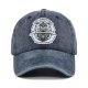 (image for) Printed_Baseball_Cap_CP876-3_navy_blue