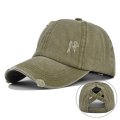 (image for) Washed_Baseball_Cap_CC625-6R_khaki_green