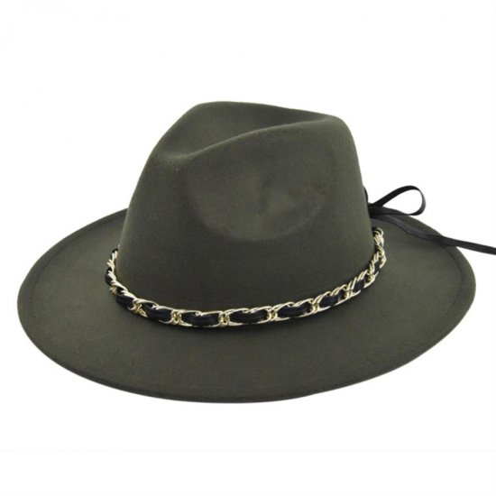 (image for) Fedora_Hat09_BF137-9_olive_green