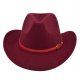 (image for) Cowboy_Hat_BF728-2_wine_red