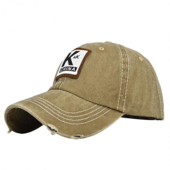 (image for) Washed_Baseball_Cap_CB288-5_khaki