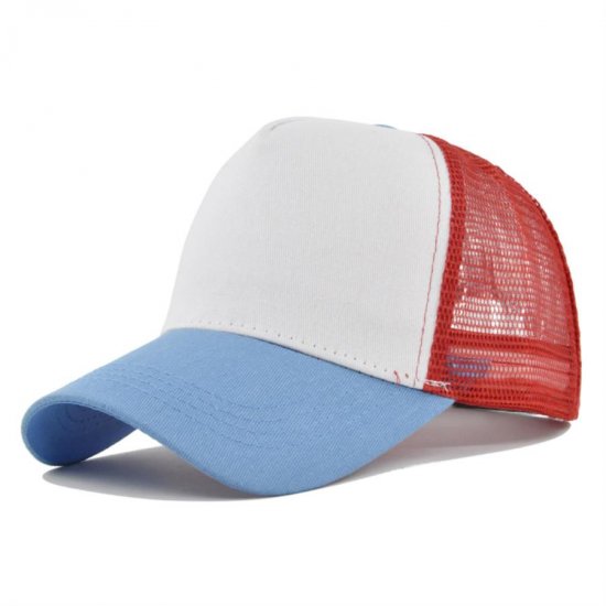 (image for) Blank_Baseball_Cap_CL741-12_blue&_white