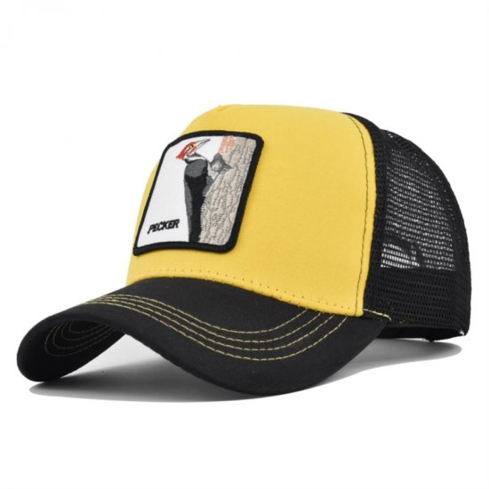 (image for) Mesh_Baseball_Cap_CM627-6_yellow