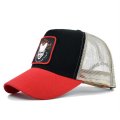 (image for) Washed_Baseball_Cap_CM574-3_red_black_colour_matching