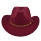 (image for) Cowboy_Hat_BF726-2_wine_red