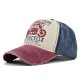 (image for) Printed_Baseball_Cap_CP837-2_wine_red