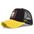 (image for) Washed_Baseball_Cap_CM574-4_yellow_black_colour_matching