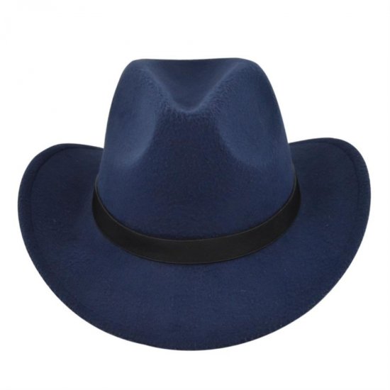 (image for) Cowboy_Hat_BF741-3_navy_blue