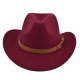 (image for) Cowboy_Hat_BF722-2_wine_red
