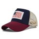 (image for) Washed_Baseball_Cap_CM636-4_wine_red&_navy_blue